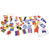 Internationales Flaggen-Set - Wimpel-Set, Wimpel international. Wimpelschnur, Flaggen international, 